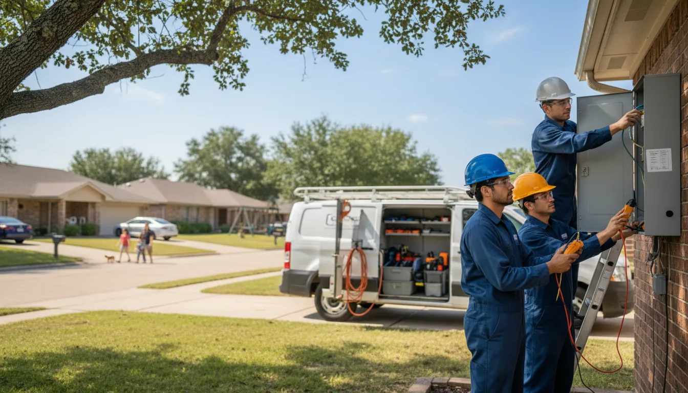 Certified electrician providing emergency electrical services in Dudley, PA